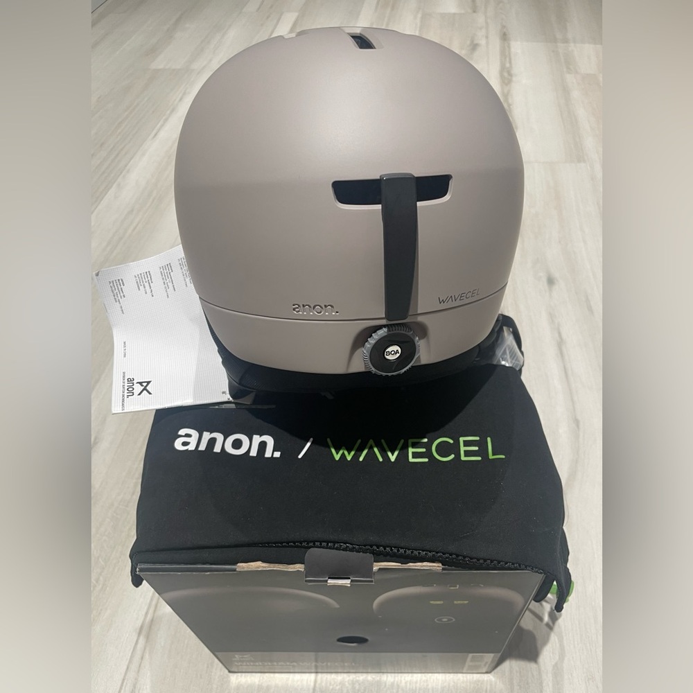 Anon Wavecel Helmet in Gray NEW size Small